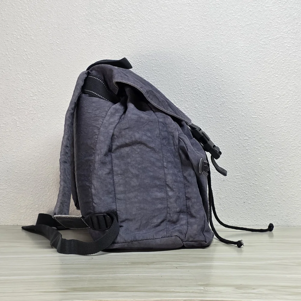 Kipling Gray Pullsack Backpack